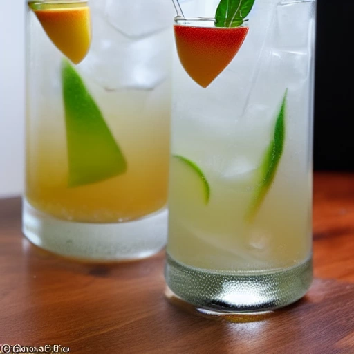 Gin and Pear cocktail recipe