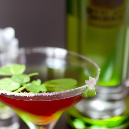 Green Fairy Blood cocktail recipe