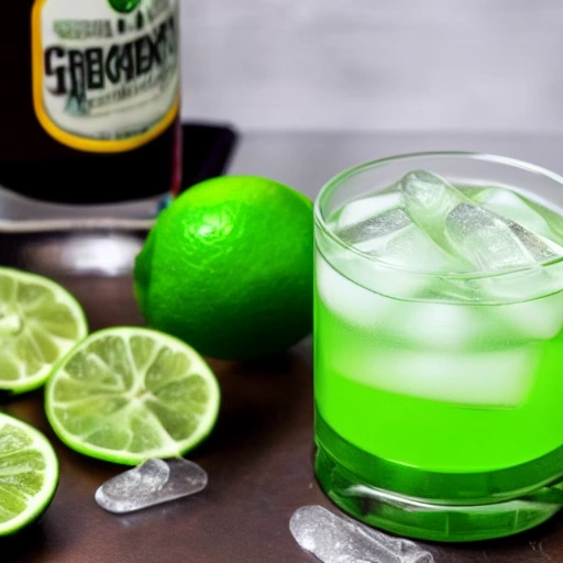 Green Goddamn cocktail recipe