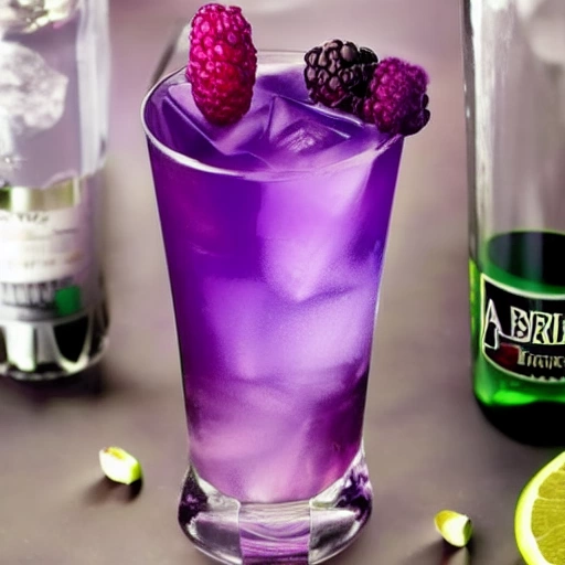 Purple Fantasy cocktail recipe