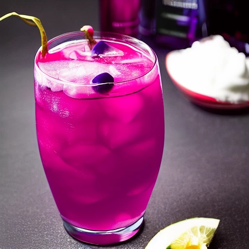 Purple Love cocktail recipe