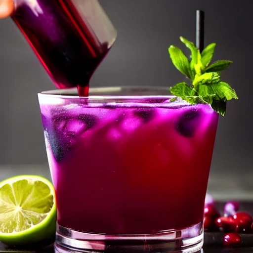 Purple Passion cocktail recipe
