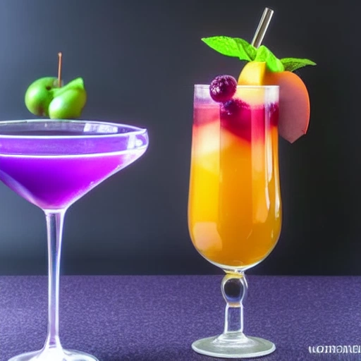 Purple Problem Solver cocktail recipe