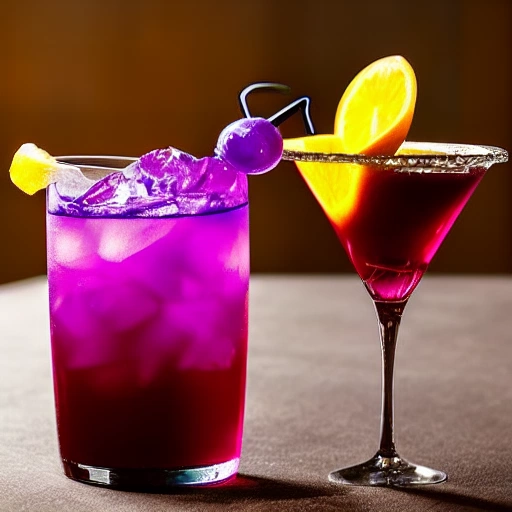 Purple Russian Gonzo cocktail recipe