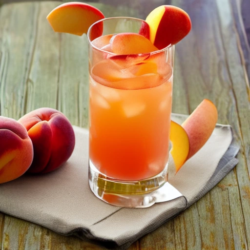 Peach Picnic cocktail recipe