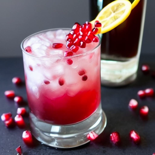 Pomegranate Polecat cocktail recipe