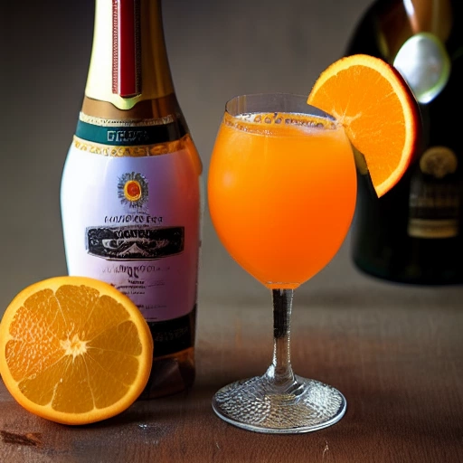 Champagne Napoleon cocktail recipe