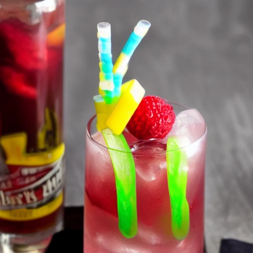 Gummy Worm cocktail recipe