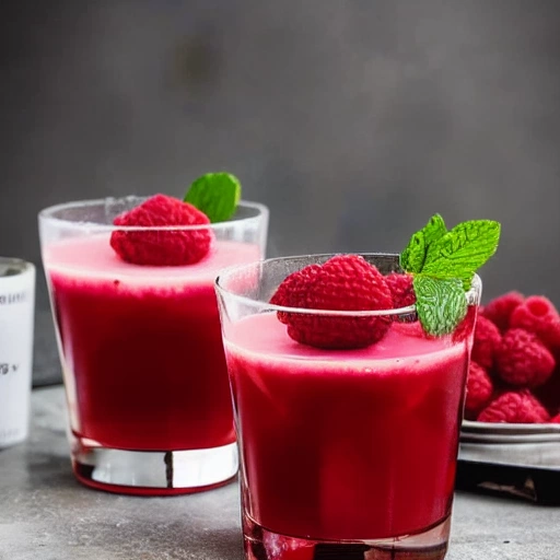 Raspberry Russian cocktail recipe