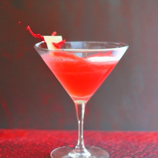 Red Dragons Breath cocktail recipe