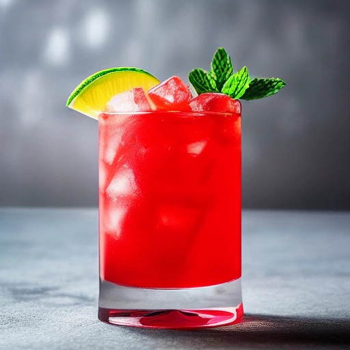 Red Melon cocktail recipe