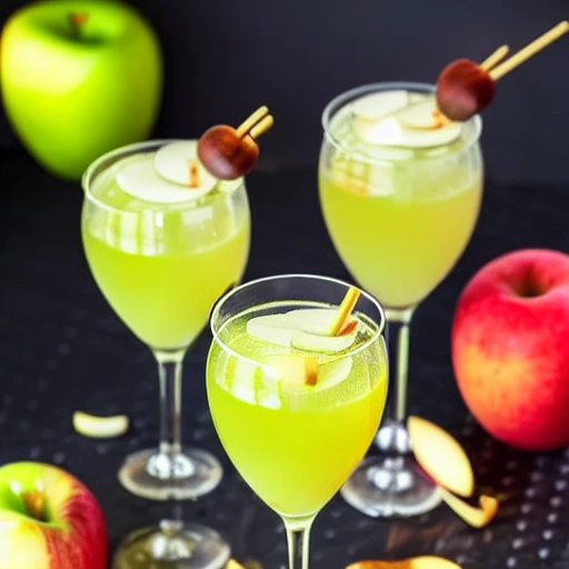Indian Apple Martini cocktail recipe