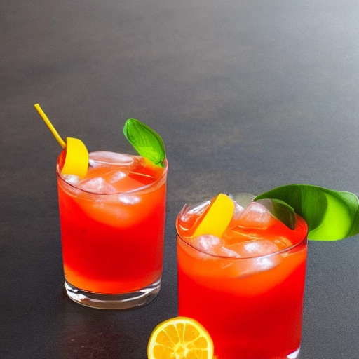 Javanese Sunrise cocktail recipe
