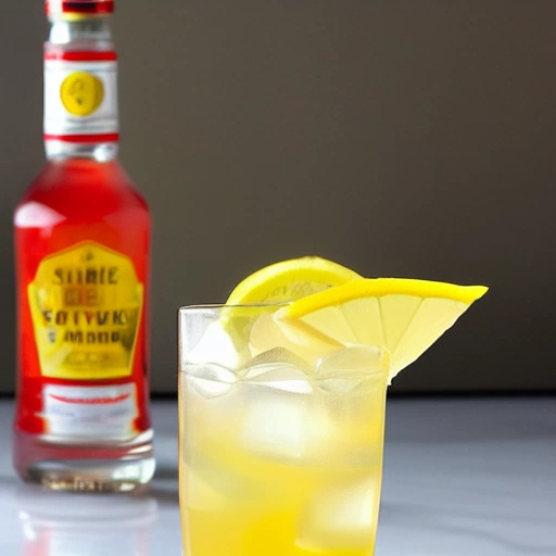 Vodka and Schweppes cocktail recipe