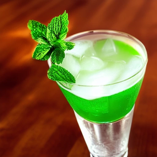 Vodka Stinger cocktail recipe
