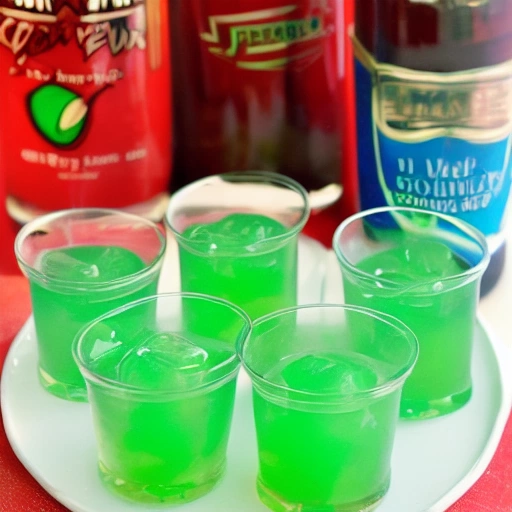 Jolly Rancher Jello Shots cocktail recipe