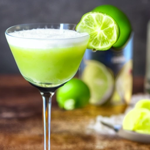 Frozen Key Lime cocktail recipe