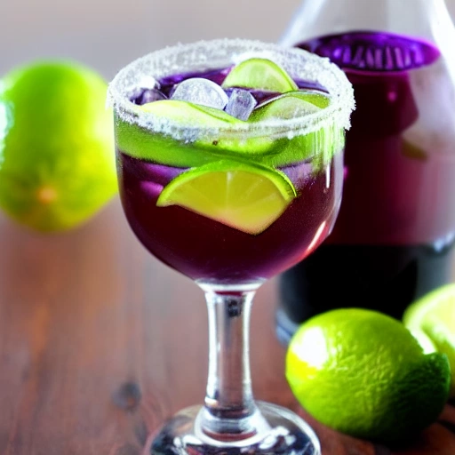 Grape Juice Rickey cocktail recipe