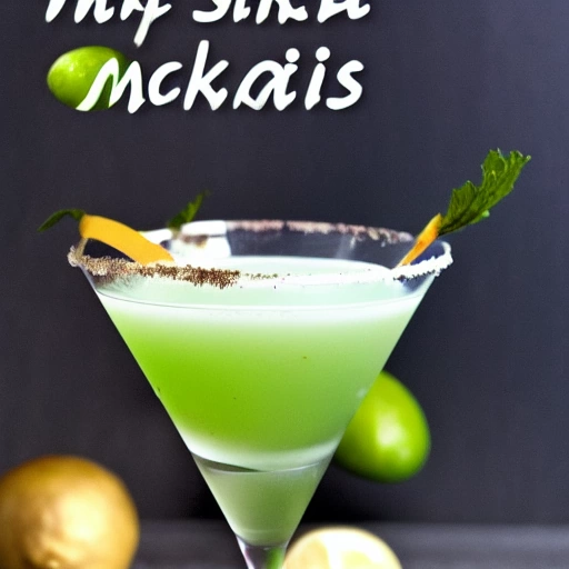 Key Lime Martini #3 cocktail recipe