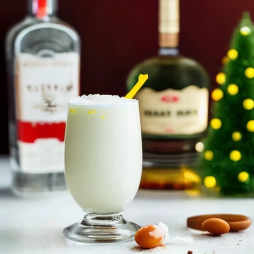 Holiday Egg Nogg cocktail recipe