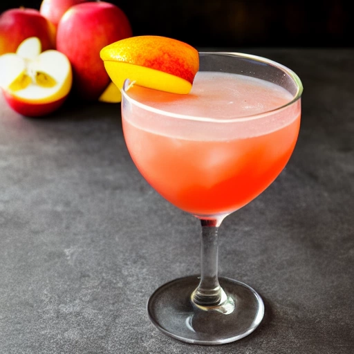 Apple Sunrise cocktail recipe