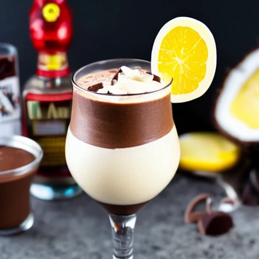 Choco Colada cocktail recipe