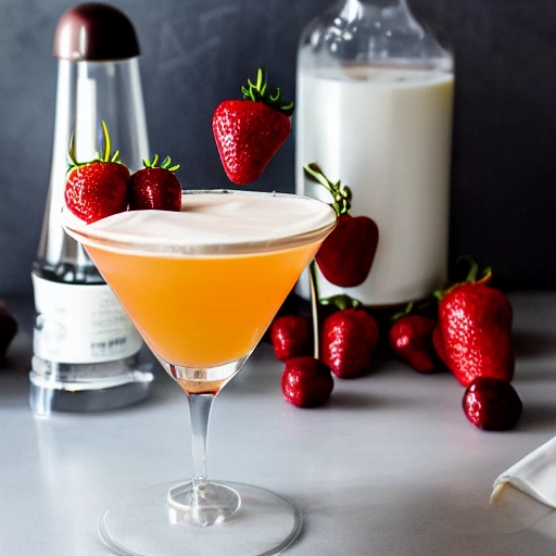 Strawberry Knockout cocktail recipe