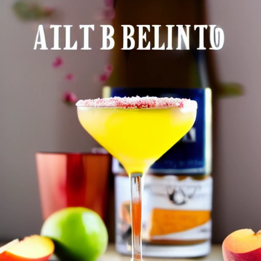 Virgin Bellini cocktail recipe