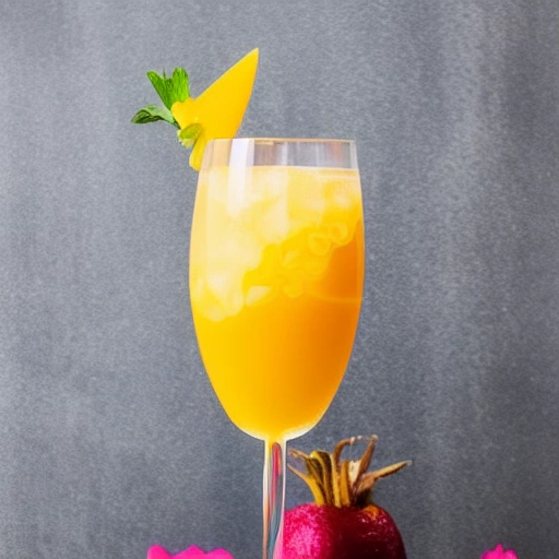 Champagne Tropicale cocktail recipe