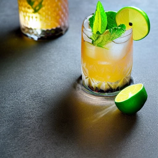 Gin Gin Mule cocktail recipe