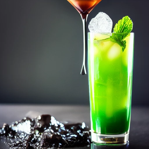 Black Menta cocktail recipe