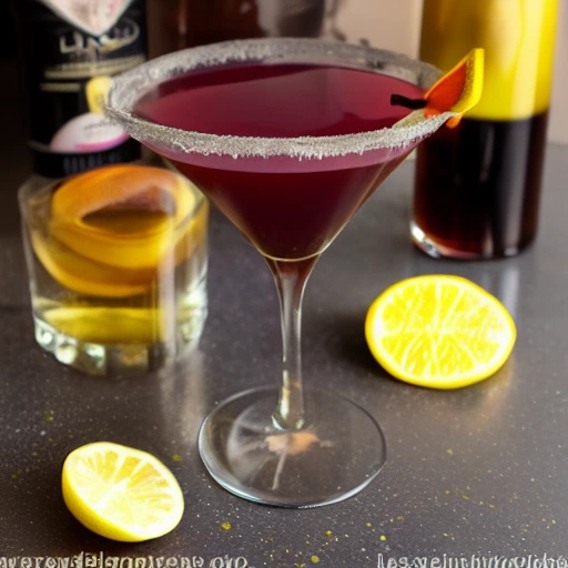 Black Lemon cocktail recipe