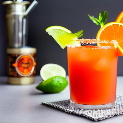 Bloody Margarita cocktail recipe