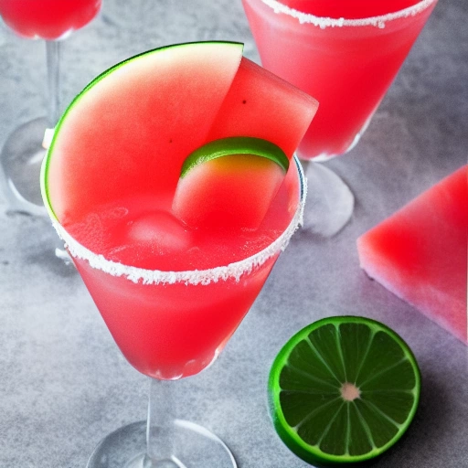 Watermelon Martini cocktail recipe