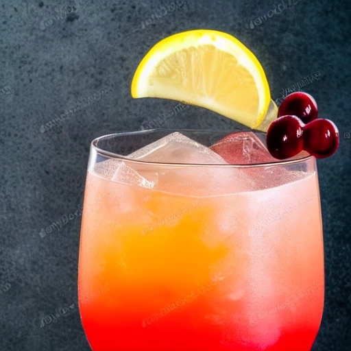 Rainbow Sour cocktail recipe