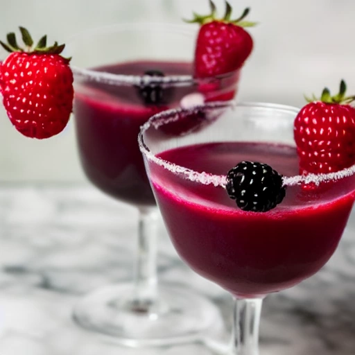 A Very Berry Surprise cocktail recipe