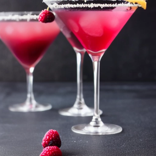 Berry Chocolate Martini cocktail recipe