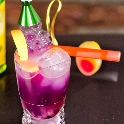 Bubbilicous Grape cocktail recipe