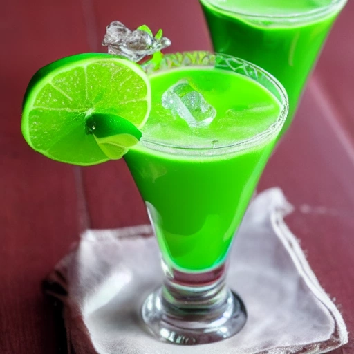 Green Slime cocktail recipe
