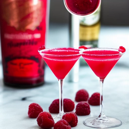 Raspberry Martini cocktail recipe