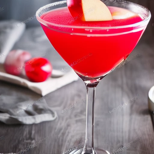 Red Apple Martini cocktail recipe