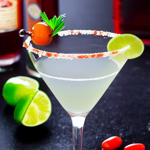 Mexican Martini cocktail recipe