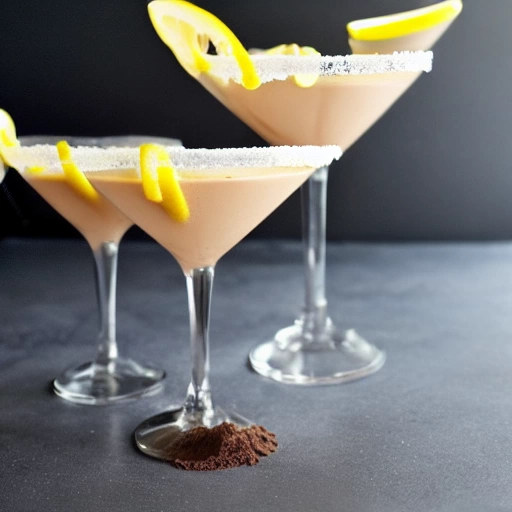 Chocolate Cake Martini cocktail recipe