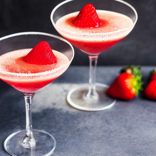 Batida Morango cocktail recipe