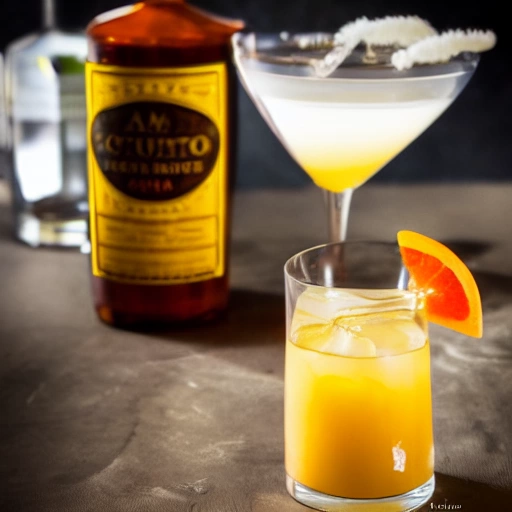 Amaretto Stone Sour cocktail recipe
