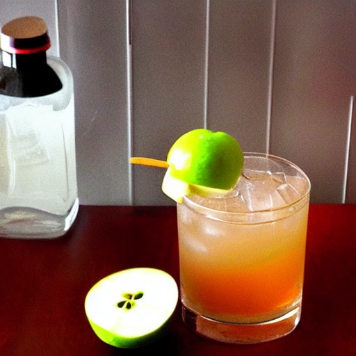 Apple Brandy Rickey cocktail recipe