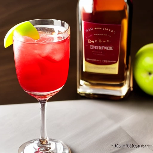 Apple Dubonnet cocktail recipe