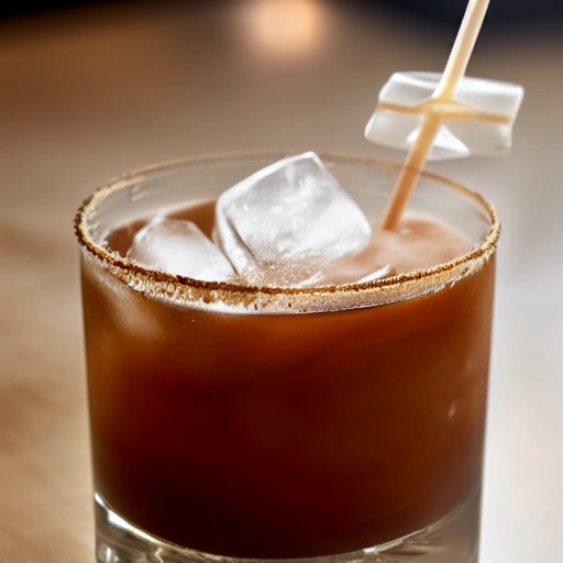 Bourbon a la Creme cocktail recipe