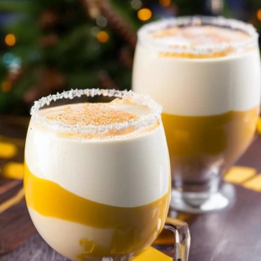 Butterscotch Eggnog cocktail recipe