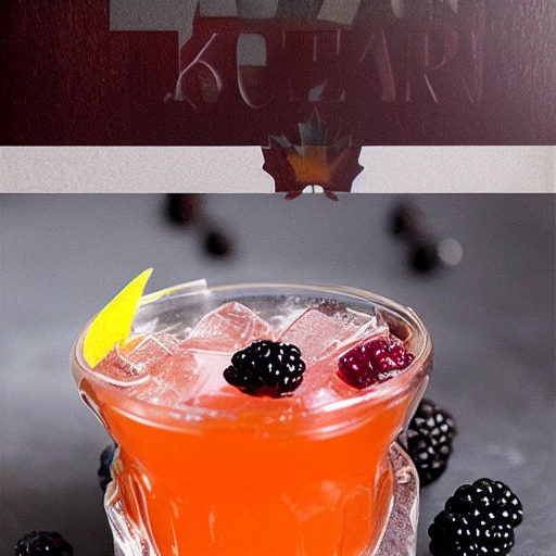 Canadian Blackberry cocktail recipe
